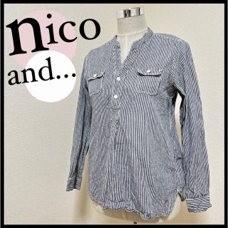 ニコアンド(niko and...)のniko and... ニコアンド F 長袖シャツ トップス 春服 ストライプ(シャツ/ブラウス(長袖/七分))