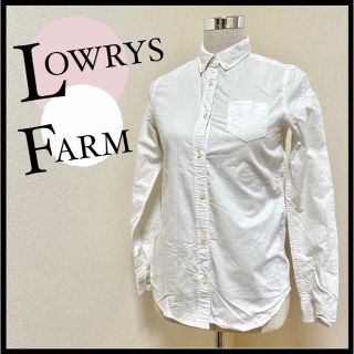 ローリーズファーム(LOWRYS FARM)のLOWRYS FARM ローリーズファーム M 長袖シャツ オフィス ブラウス(シャツ/ブラウス(長袖/七分))