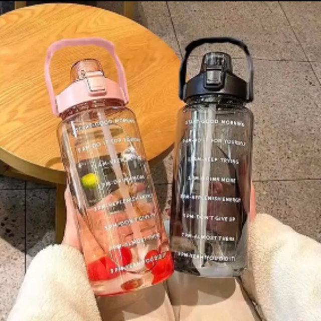 定番キャンバス 値下げ2L タイマーボトル スポーツ 美容 健康管理 ダイエット 筋トレ SmartShake スマートシェイク ランボトル 250ml ブラック kss5001(水分補給 給水 ボトル スポーツ 運動 トレーニング)