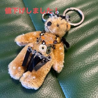 新品 未使用 本物 PRADA プラダ キーホルダー くま ベア チャーム