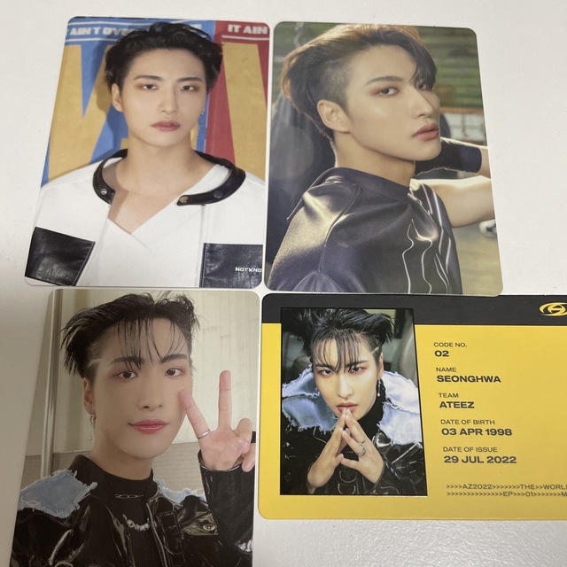 ATEEZ ATEEZ BEYOND : ZERO 通常盤 トレカ ソンファの通販 by ma