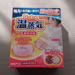 アースセイヤク(アース製薬)のほぐれる温蒸気♡(日用品/生活雑貨)