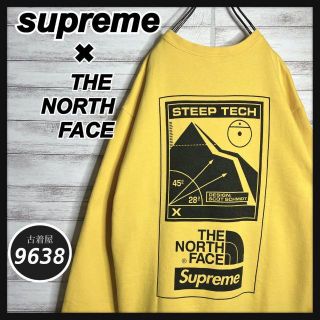 シュプリーム(Supreme)の【入手困難!!】シュプリーム×ザノースフェイス ✈︎バックプリント トレーナー(スウェット)