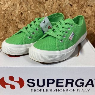 スペルガ(SUPERGA)のSUPERGA スペルガ 2750 COTU CLASSIC 37 緑(スニーカー)