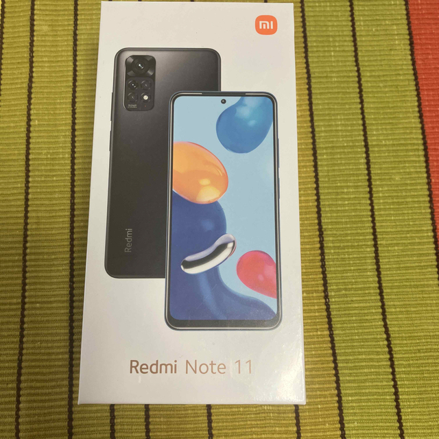 新品Redmi Note 11 SIMフリー