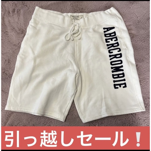 Abercrombie&Fitch(アバクロンビーアンドフィッチ)の最終日‼️3月31日までセール中‼️ アバクロ　ハーフパンツ　L メンズのパンツ(ショートパンツ)の商品写真