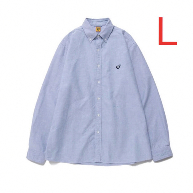 激レア】HUMAN MADE OXFORD BD SHIRT Lサイズ - Tシャツ/カットソー(七 ...