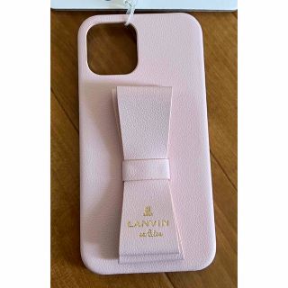 ランバン(LANVIN)のiPhone 12 用 LANVIN ケースPink(iPhoneケース)