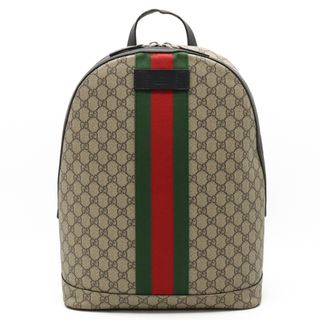 グッチ(Gucci)のグッチ ウェブ GGスプリーム シェリーライン （12290570）(リュック/バックパック)