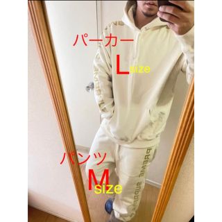 Supreme 20ss metallic rib 上下セットパーカー