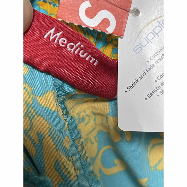 Supreme Warm Up Pant Teal Floral (S)