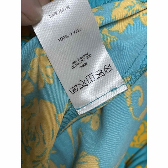 Supreme - 【M】SUPREME 20ss WARM UP PANT TEAL FLORALの通販 by まさ