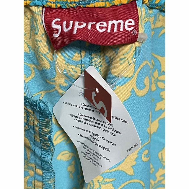 Supreme Warm Up Pant Teal Floral (S)