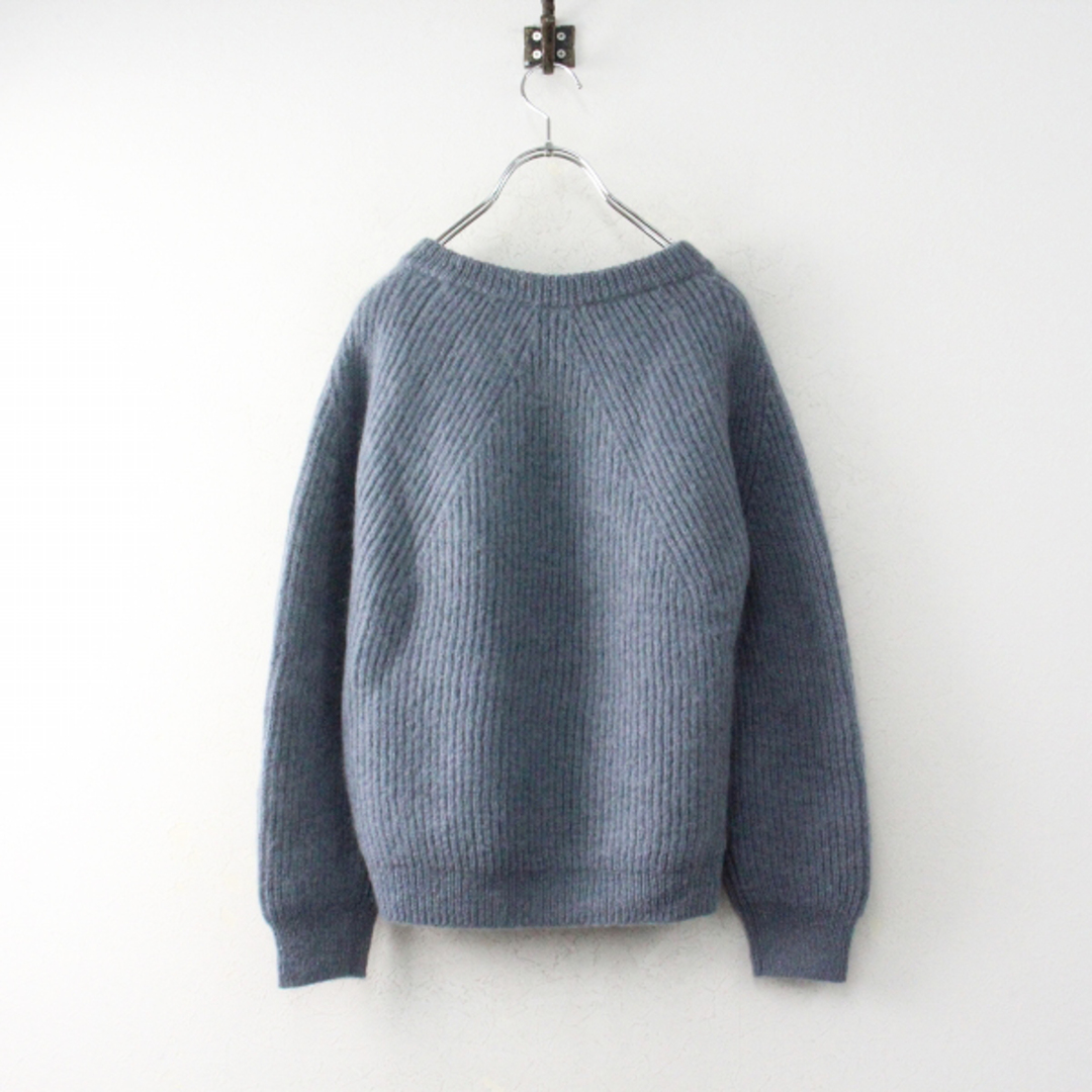 【BATONER】美品KIDMOHAIR SIGNATURE CREW NECK