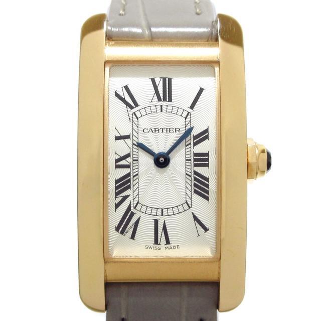 Cartier(カルティエ)のカルティエ 腕時計 タンクアメリカンSM レディースのファッション小物(腕時計)の商品写真