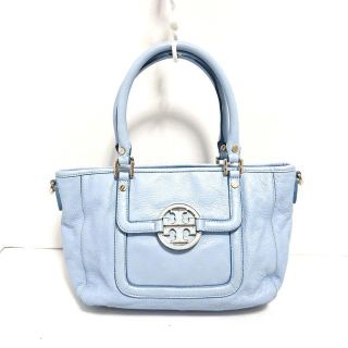 トリーバーチ(Tory Burch)のトリーバーチ ハンドバッグ - ライトブルー(ハンドバッグ)