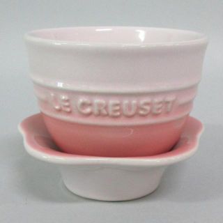 ルクルーゼ(LE CREUSET)のルクルーゼ カップ&ソーサー新品同様  -(グラス/カップ)