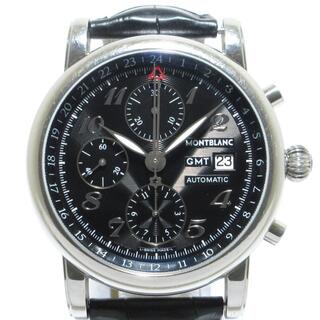 モンブラン(MONTBLANC)のモンブラン 腕時計 7067 メンズ 黒(その他)