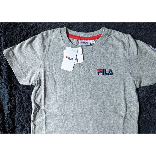 FILA(フィラ)の１２０★ＦＩＬＡ★半袖Ｔシャツ★新品 キッズ/ベビー/マタニティのキッズ服男の子用(90cm~)(Tシャツ/カットソー)の商品写真