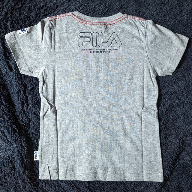 FILA(フィラ)の１２０★ＦＩＬＡ★半袖Ｔシャツ★新品 キッズ/ベビー/マタニティのキッズ服男の子用(90cm~)(Tシャツ/カットソー)の商品写真