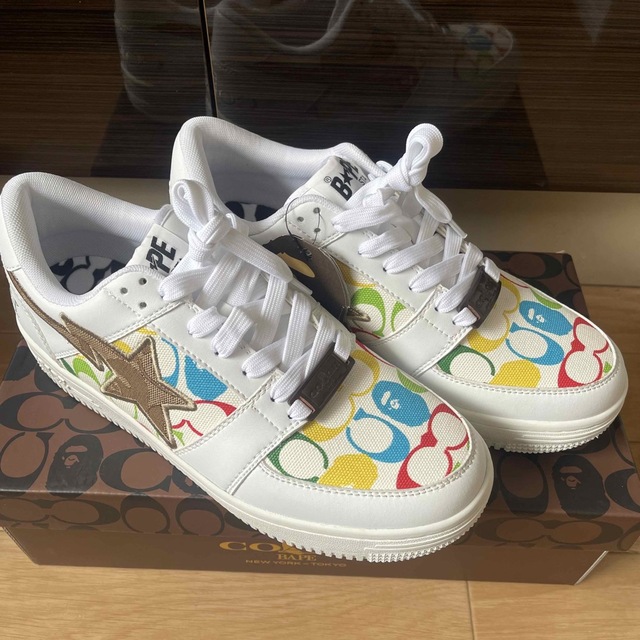 A BATHING APE(アベイシングエイプ)の【27.5】【 BAPE X COACH 】BAPE STA #2 メンズの靴/シューズ(スニーカー)の商品写真