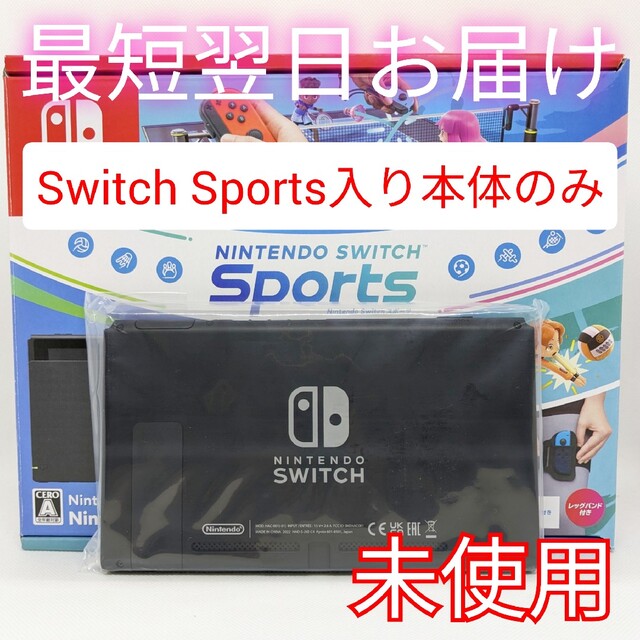 【未使用】バッテリー長持ち型 Switch Sports セット 本体のみ