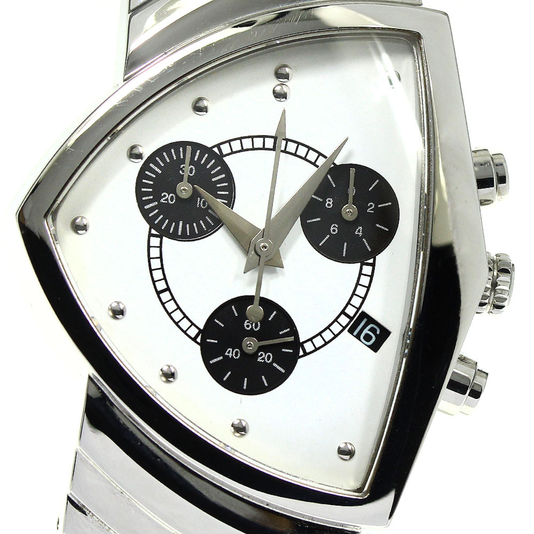 ハミルトン  ベンチュラ クロノグラフ クォーツ メンズ腕時計