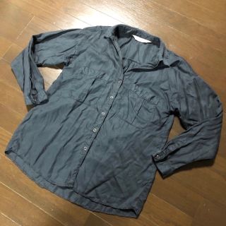 ザラ(ZARA)のZARA ザラ❗️レディース　シャツ　ブラウス　春夏　ブラック　Sサイズ(シャツ/ブラウス(長袖/七分))