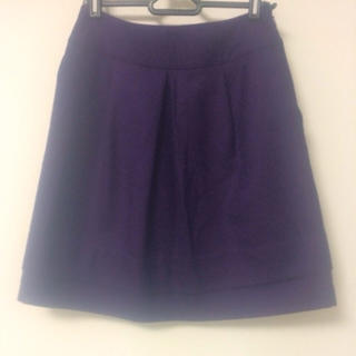 テチチ(Techichi)の♡Te chichi 紫スカート♡(ひざ丈スカート)