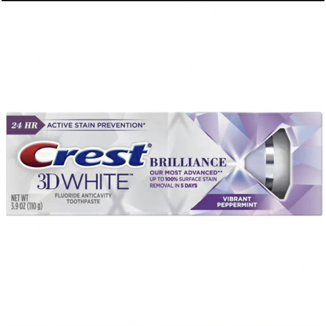 Crest(クレスト)のクレスト3D ホワイト ブリリアンス  Crest 3D White 110g コスメ/美容のオーラルケア(歯磨き粉)の商品写真