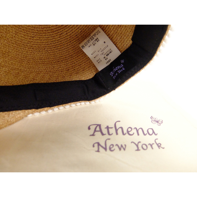 Athena New York(アシーナニューヨーク)のAthena New York｜アシーナニューヨーク　メーガンキャップ レディースの帽子(麦わら帽子/ストローハット)の商品写真