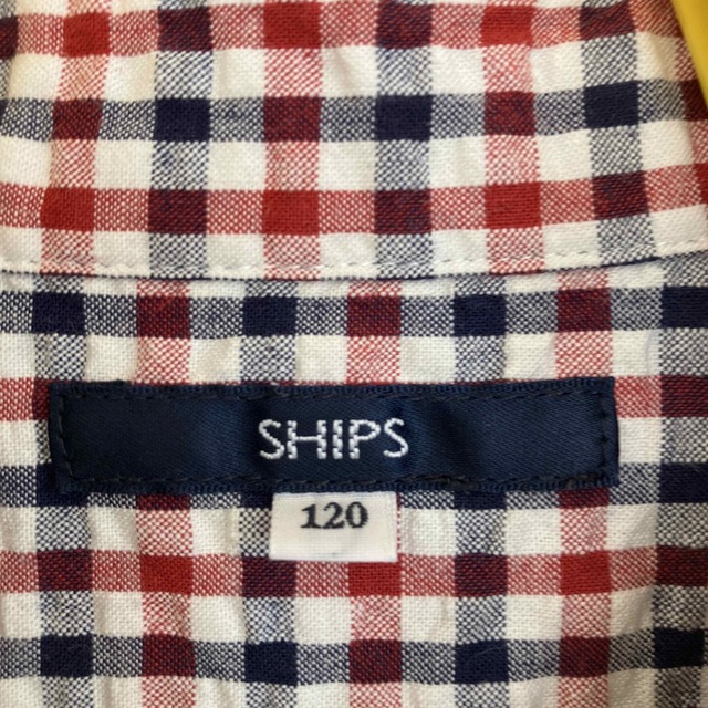 SHIPS(シップス)のships シャツ2枚セット　110㎝⭐︎120㎝ キッズ/ベビー/マタニティのキッズ服男の子用(90cm~)(Tシャツ/カットソー)の商品写真