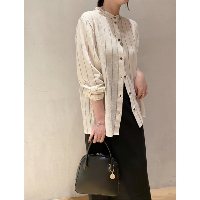 Plage - 新品タグ付❗️plage 【R'IAM】ストライプシャツの通販 Plage - 新品タグ付❗️plage 【R'IAM】ストライプシャツの通販