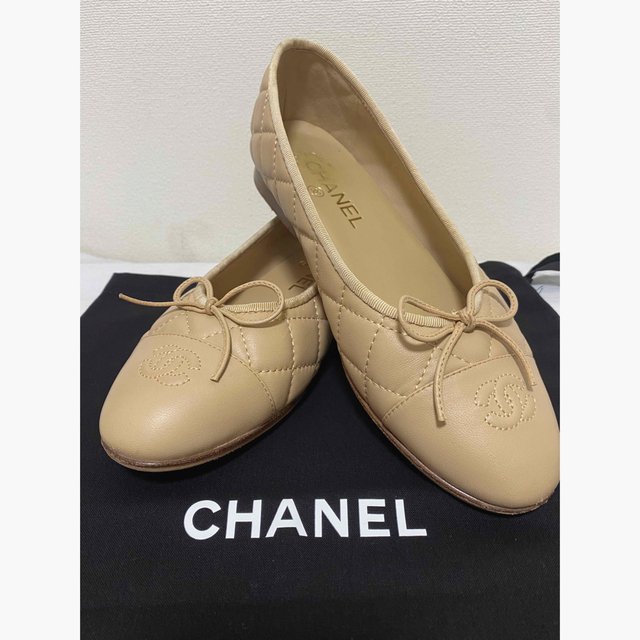 CHANEL バレエシューズ フラットシューズ サイズ38 | www.fleettracktz.com