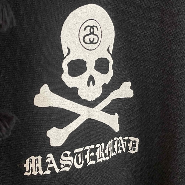 mastermind JAPAN(マスターマインドジャパン)の【XL】master mind × stussy スカルフーディー メンズのトップス(パーカー)の商品写真