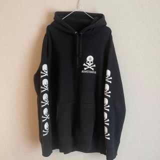 mastermind JAPAN - 【XL】master mind × stussy スカルフーディーの