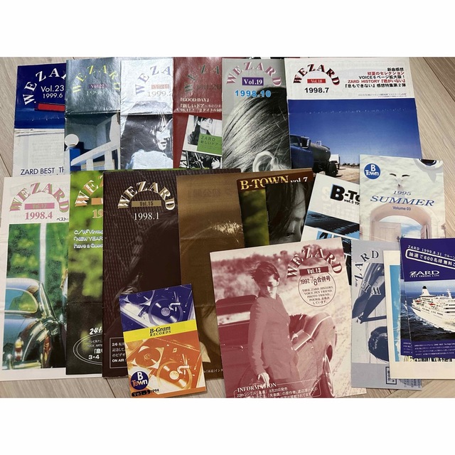 ZARDファンクラブ会報 11冊 おまけ多数 / WEZARD 準備号 baxvel.com