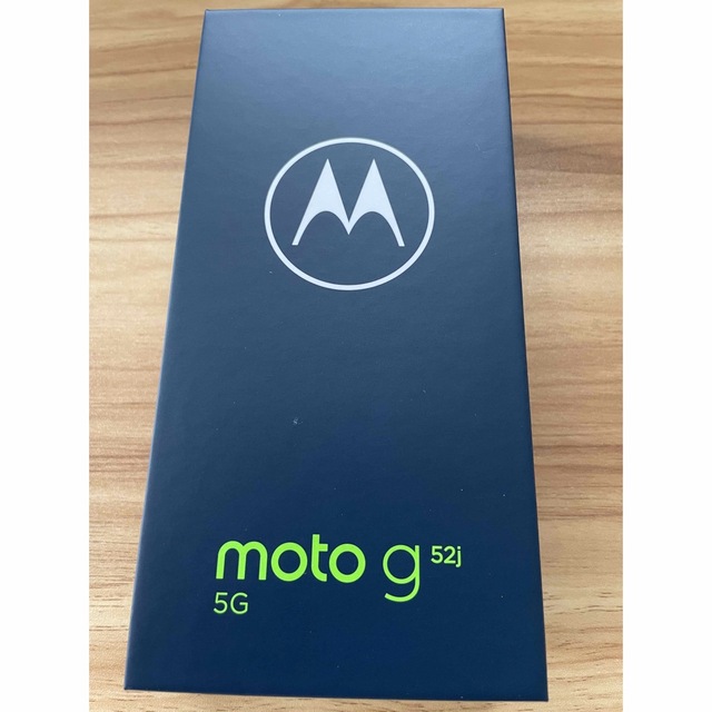 Motorola(モトローラ)のMotorola moto g52j インクブラック スマホ/家電/カメラのスマートフォン/携帯電話(スマートフォン本体)の商品写真