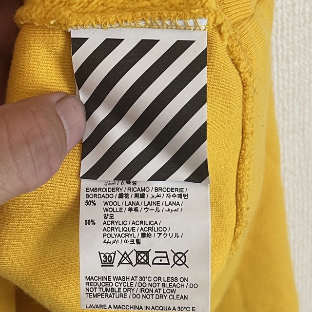 OFF-WHITE(オフホワイト)のOFF WHITE 19FW INDUSTRIAL Y013SWEATSHIRT メンズのトップス(スウェット)の商品写真