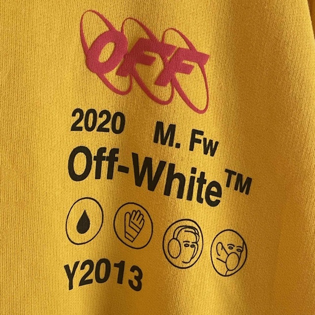 OFF-WHITE(オフホワイト)のOFF WHITE 19FW INDUSTRIAL Y013SWEATSHIRT メンズのトップス(スウェット)の商品写真