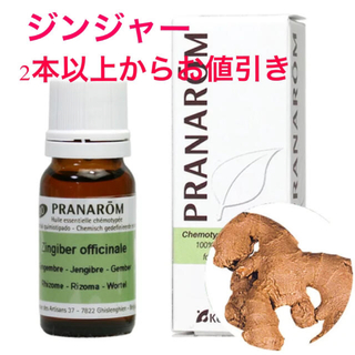 プラナロム(PRANAROM)のプラナロム（PRANAROM）ジンジャー精油　5ミリ(エッセンシャルオイル（精油）)