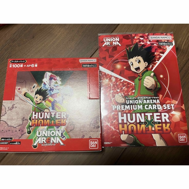 BANDAI(バンダイ)のユニオンアリーナ HUNTER × HUNTER エンタメ/ホビーのトレーディングカード(Box/デッキ/パック)の商品写真