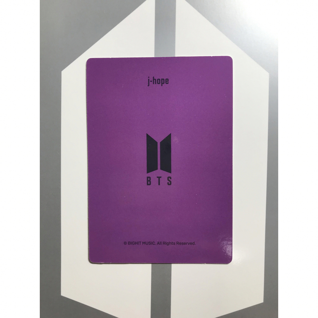 防弾少年団(BTS)(ボウダンショウネンダン)のBTS トレカ ARMY MEMBERSHIP KIT J-HOPE ホソク エンタメ/ホビーのCD(K-POP/アジア)の商品写真