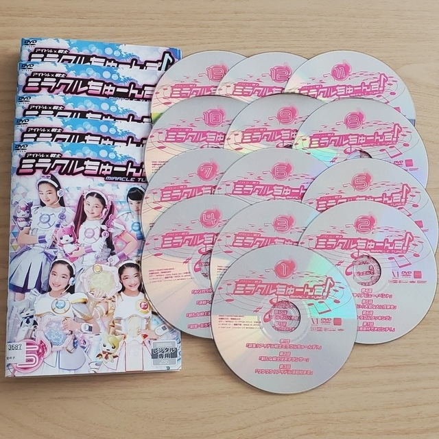 アイドル×戦士ミラクルちゅーんず！ DVD-BOX1~3