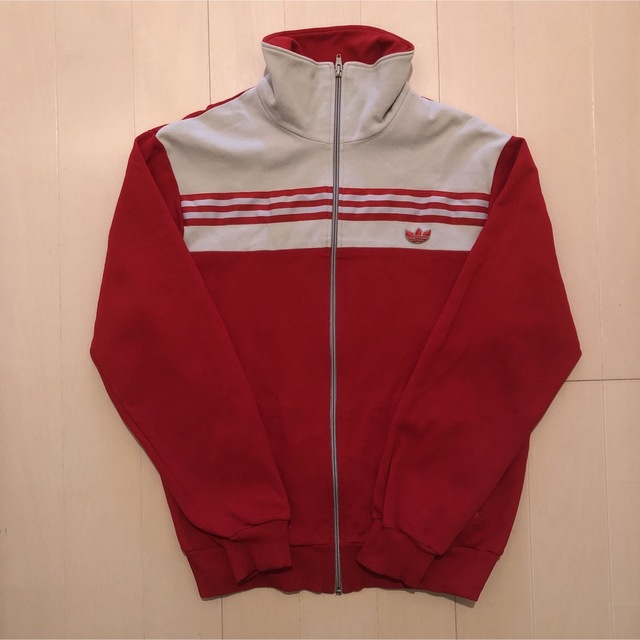 超希少 Adidas トラックジャケット デサント製 西ドイツ製 80s 流行