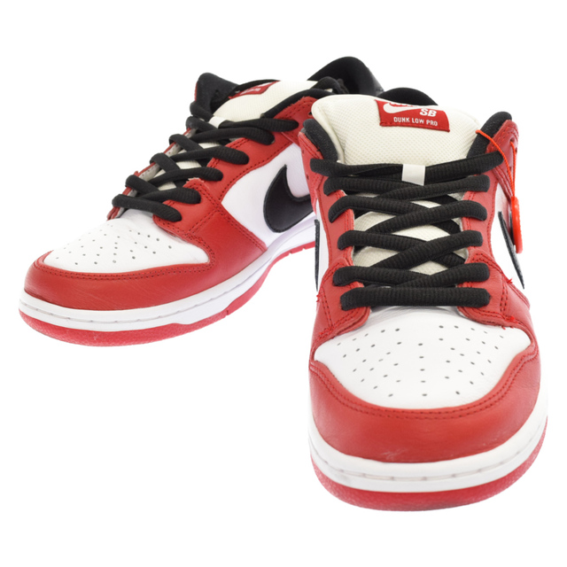 NIKE(ナイキ)のNIKE SB ナイキエスビー DUNK LOW PRO CHICAGO BQ6817-600 ダンクロープロ シカゴ ローカットスニーカー レッド/ホワイト/ブラック US10/28cm メンズの靴/シューズ(スニーカー)の商品写真