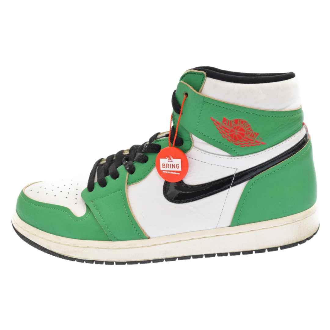 NIKE ナイキ WMNS AIR JORDAN 1 HIGH OG LUCKY GREEN DB4612-300 ウィメンズ エアジョーダン1 ハイ ラッキーグリーン ハイカットスニーカー US11/28cm グリーン