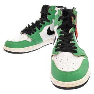 ナイキ WMNS AIR JORDAN 1 HIGH OG LUCKY GREEN DB4612-300 ウィメンズエアジョーダン1ハイラッキーグリーンスニーカー レディース 23.5cm