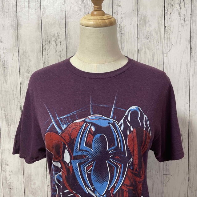 スパイダーマン　XL　マーベル　Tシャツ　半袖　ビック　プリント　トップス