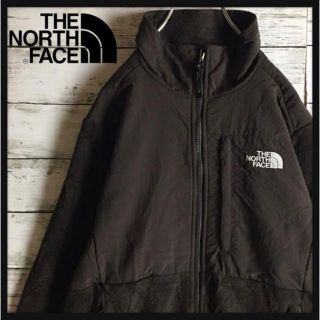 ザノースフェイス(THE NORTH FACE)の【デナリ】ノースフェイス　ロゴ入りジップフリース　ブラウン(ブルゾン)